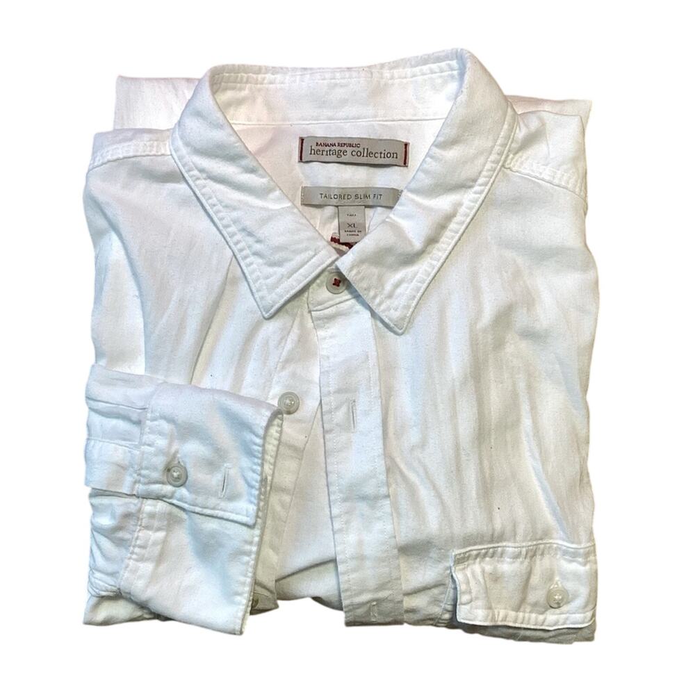 Banana Republic Tailored Slim Fit Button Down